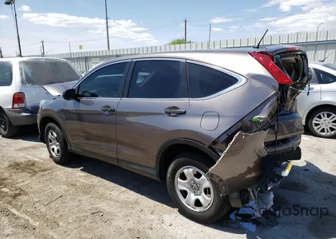2015 Honda Cr-V Lx из США, поврежденный, VIN 3CZRM3H37FG707638